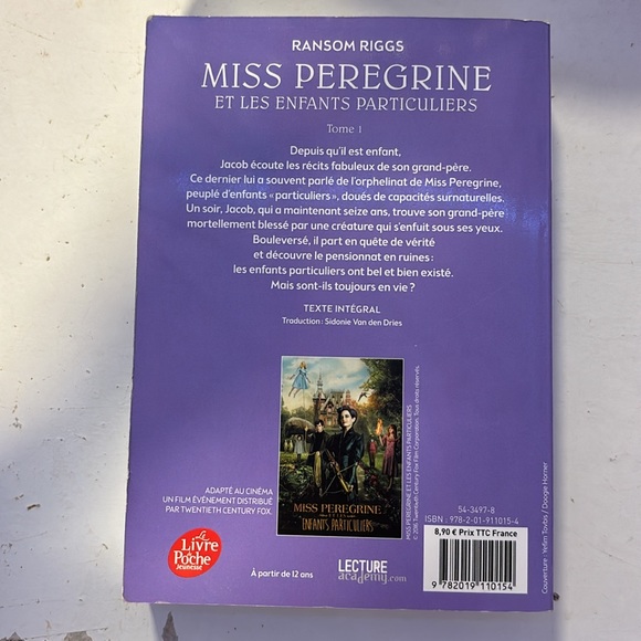 Livre Miss Peregrine et les enfants particuliers - Picture 2 of 2